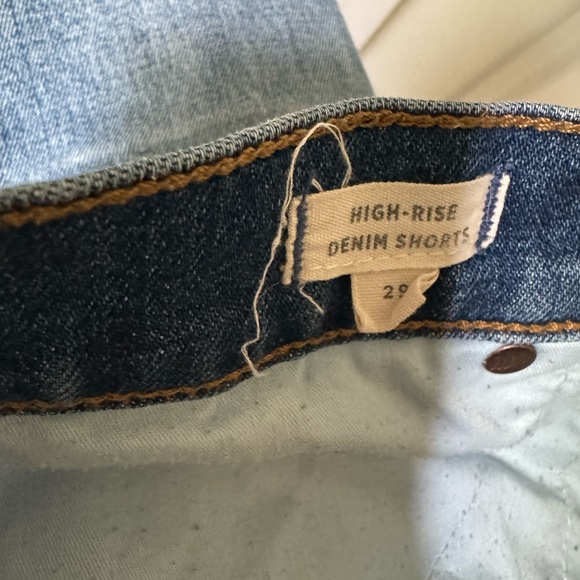Madewell Blue Jean Cutoff Shorts - Picture 5 of 6